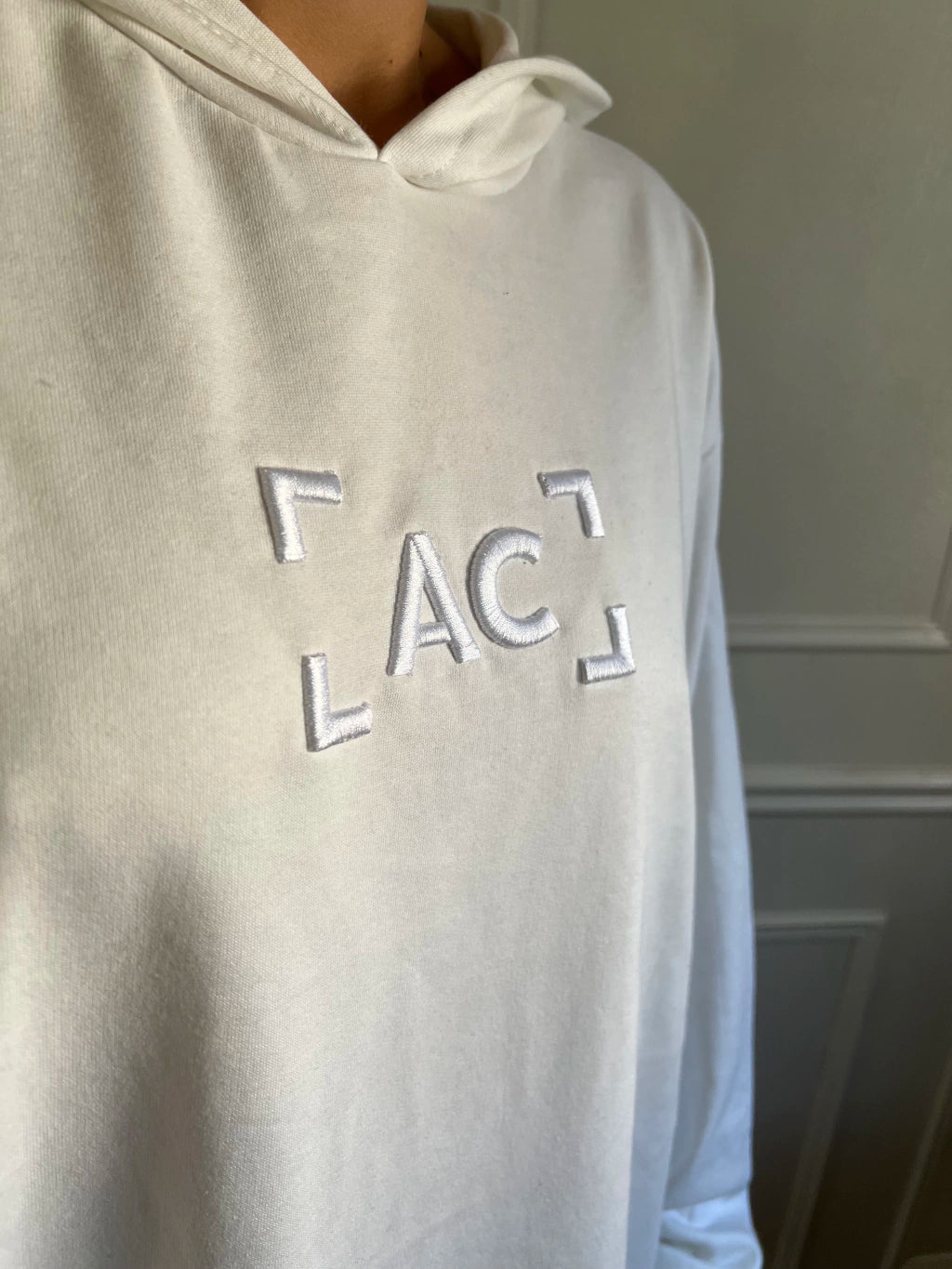 Hoodie Oversize - off white