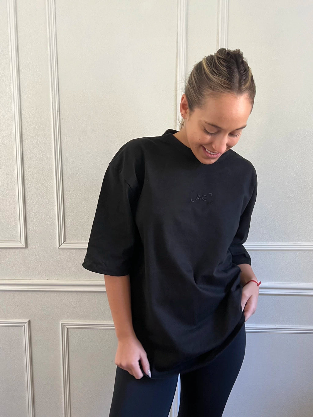 Remera Oversize - black