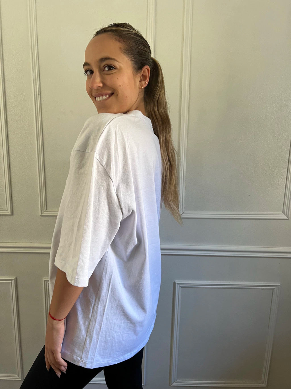 Remera Oversize - white